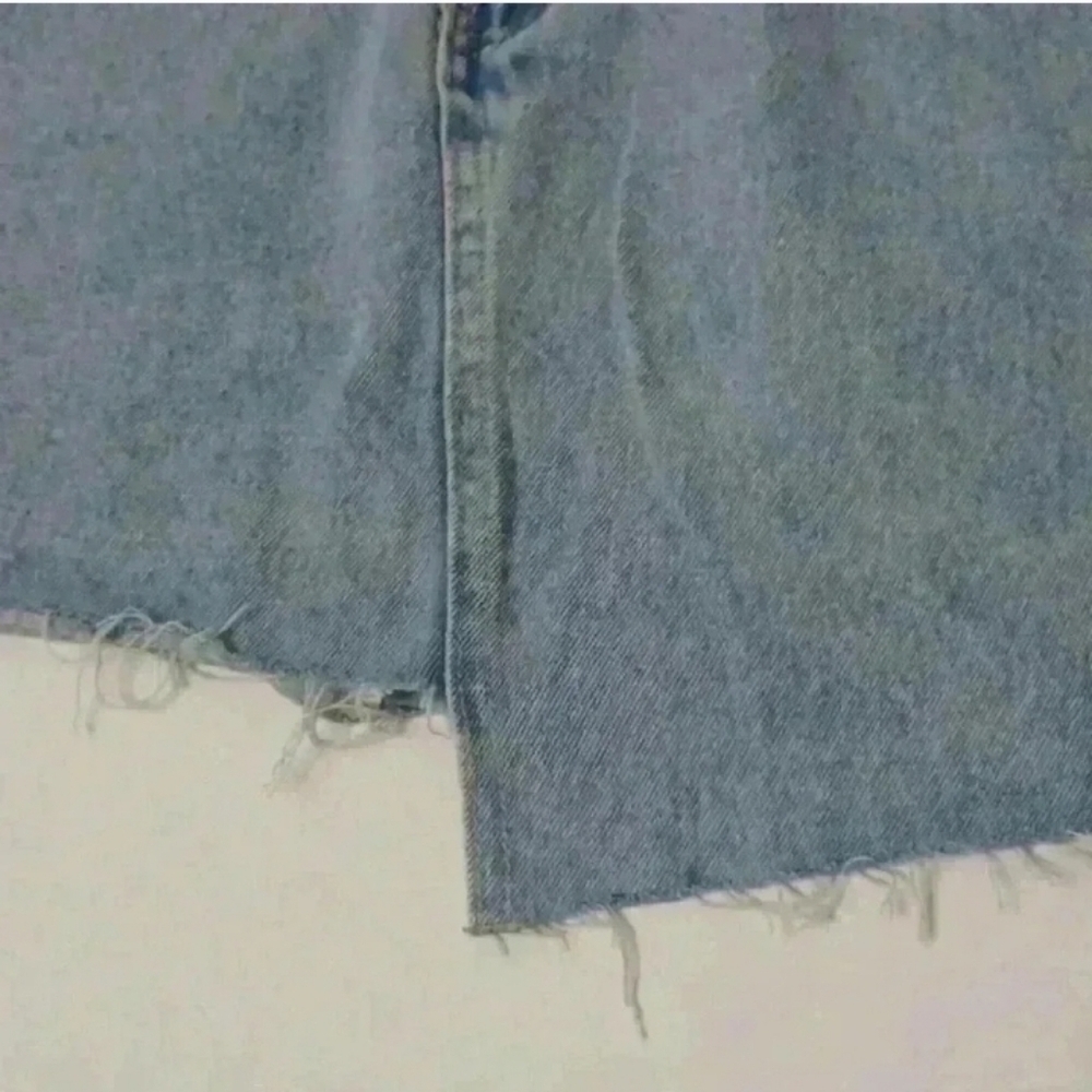 Womens unbalance jean skirts - Picture 10 of 13